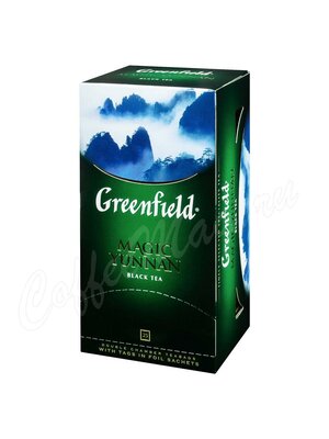 Чай Greenfield Magic Yunnan черный 25 пак