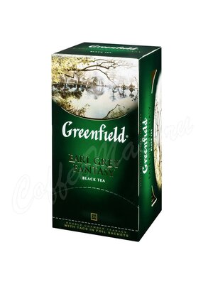 Чай Greenfield Earl Grey Fantasy черный 25 пак