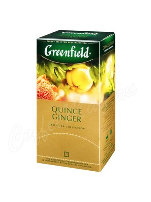Чай Greenfield Quince Ginger зеленый 25 пак