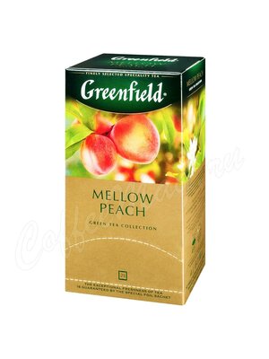 Чай Greenfield Mellow Peach (Мэллоу Пич) зеленый 25 пак