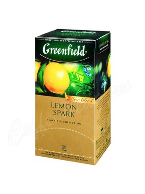 Чай Greenfield Lemon Spark черный 25 пак