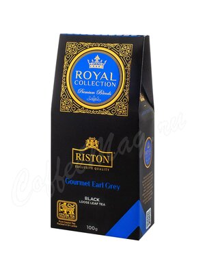 Чай Riston Gourmet Earl Grey черный с бергамотом 100 г
