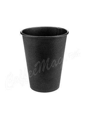 Стакан Формация однослойный Total Black 300 мл одноразовый