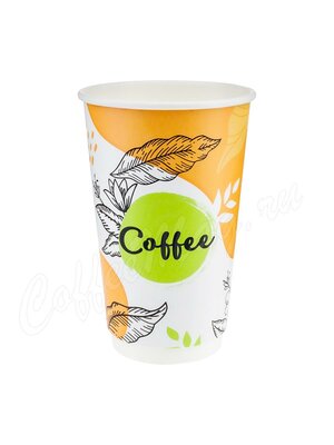 Стакан бумажный Паперскоп Coffee Pastel Thermo 300 мл D90 (20 шт) одноразовый