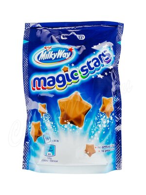 Milky Way Magic Stars Шоколадные звездочки из молочного шоколада 100г