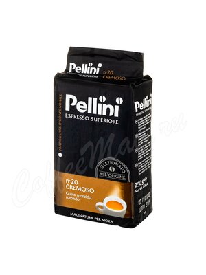 Кофе Pellini Moka Cremoso №20 молотый 250 г