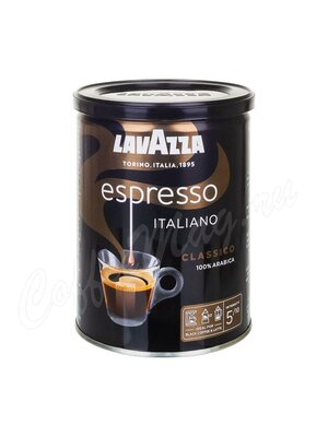 Кофе Lavazza молотый Espresso жестяная банка 250 г