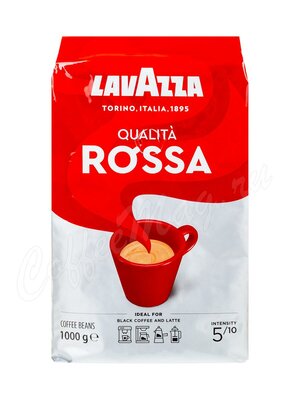 Кофе Lavazza в зернах Rossa 1 кг 