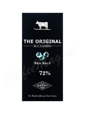 Bucheron The Original Шоколад горький с морской солью, плитка 100г