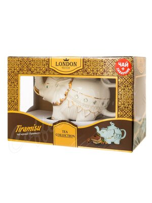 Чай London Tea Club Тирамису черный Заварник Слон 60 г