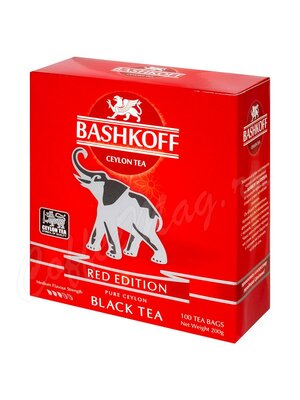 Чай Bashkoff Red Edition черный 100 пак