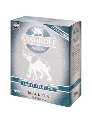 Чай Bashkoff Titanium Limited Edition OPA черный 200г