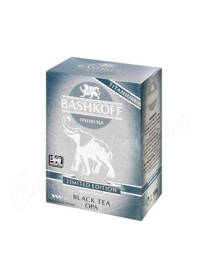 Чай Bashkoff Titanium Limited Edition OPA черный 100г