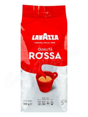 Кофе Lavazza в зернах Qualita Rossa 500 г