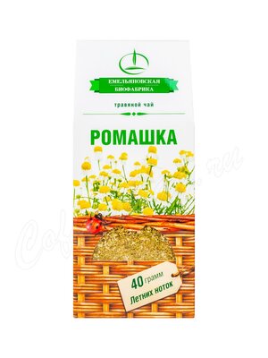Чай травяной Емельяновская Биофабрика Ромашка 40г