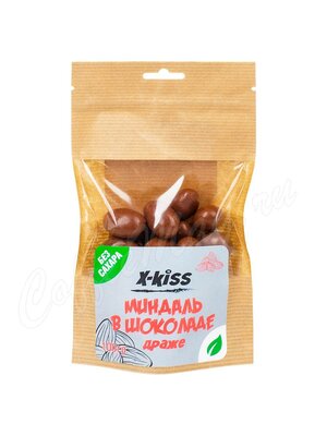 X-Kiss Миндаль в молочном шоколаде без сахара 100 г