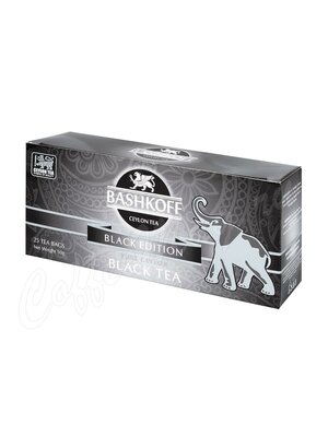 Чай Bashkoff Black Edition черный в пакетиках 25 шт