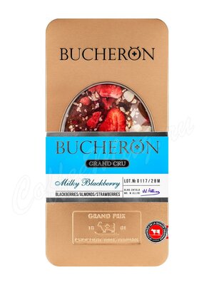 Bucheron Grand Cru Молочный Шоколад с ежевикой, орехами и клубникой, плитка 100г ж.б.