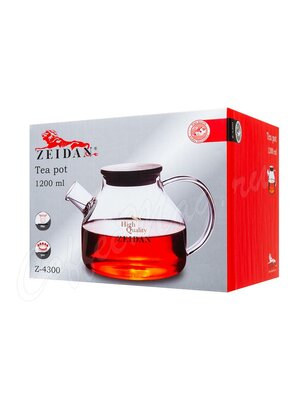 Чайник стеклянный Zeidan Бамбук 1.2 л (Z-4300)
