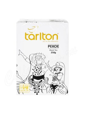 Чай Tarlton черный PEKOE картонная упаковка 250 г