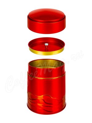 Подарочный набор коробка + 2 металлические банки в подарочном пакете (box-008)