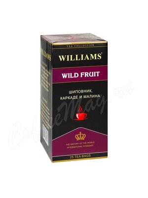 Чай Williams Wild Fruit Напиток фруктовый шиповник, каркаде и малина 25 пак