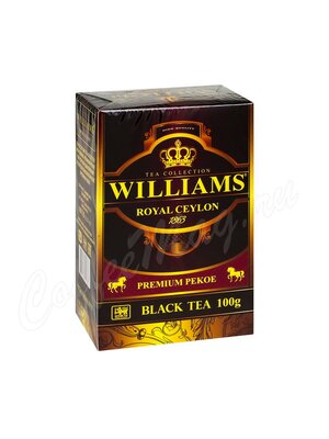 Чай Williams Royal Ceylon черный Премиум Пеко 100 г