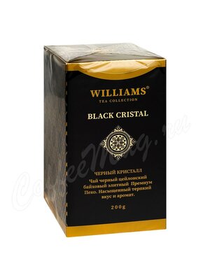 Чай Williams Black Crystal черный Премиум Пеко 200 г