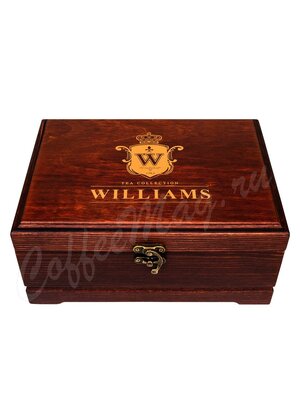 Williams Подарочный Набор Деревянная шкатулка с 2-мя банками чая по 150 г