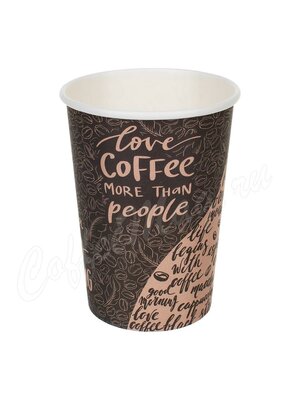 Стакан бумажный однослойные 400 мл Coffee SaaMi одноразовый