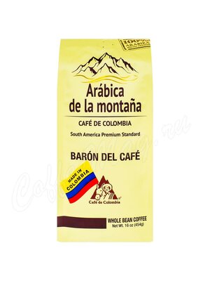 Кофе De La Montana Arabica в зернах Baron Del Cafe 454 г 