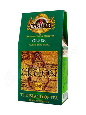 Чай Basilur Остров Цейлон зеленый 100 г