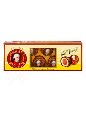 Конфеты шоколадные Mozart Kugeln с начинкой из марципана и пралине 132 г