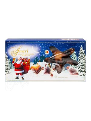 Ameri Шоколадные конфеты с начинкой пралине Санта Клаус 125г