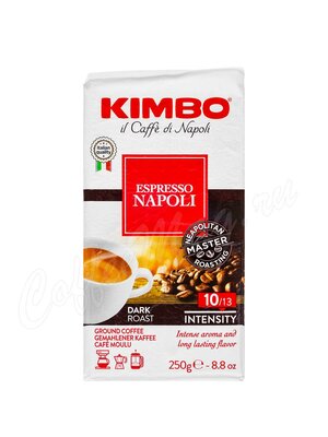 Кофе Kimbo молотый Espresso Napoletano 250 г вакуумная упаковка