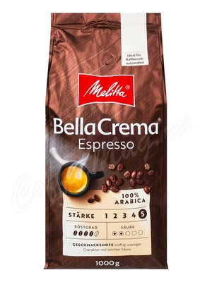 Кофе Melitta в зернах Bella Crema Espresso 1 кг