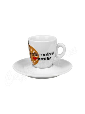 Molinari Подарочный набор Emoticon Чашки 6 шт Эспрессо
