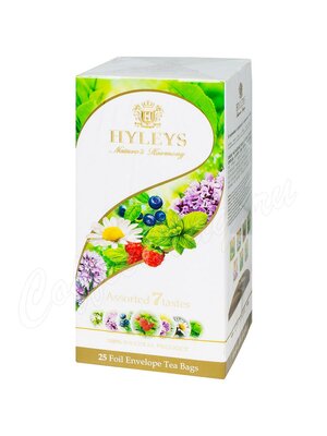 Чай Hyleys Гармония Природы Ассорти 7 вкусов в пакетиках 25 шт х 1,5 г