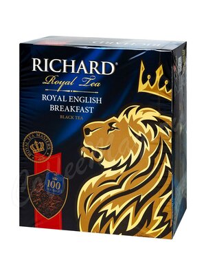 Чай Richard Royal English Breakfast черный 100 пакетиков по 2 г