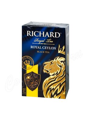 Чай Richard Royal Ceylon черный крупнолистовой 90 г