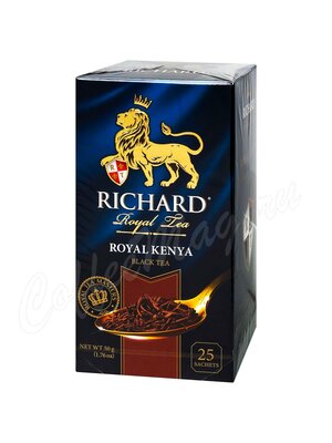 Чай Richard Royal Kenya черный в пакетиках 25 шт