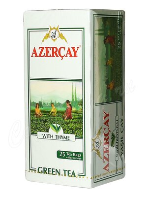 Чай Азерчай Зеленый классик 25 пак. в конверте