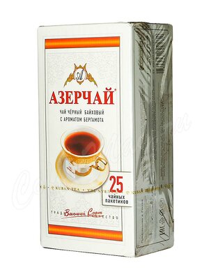 Чай Азерчай Бергамот черный 25 пак.