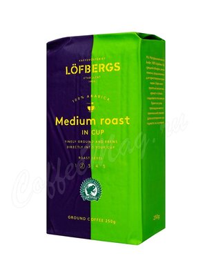 Кофе Lofberg Lila молотый Medium Roast 250 г