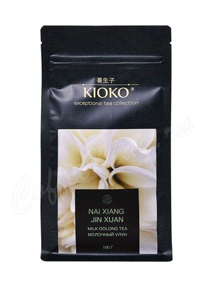 Чай Kioko молочный улун Няй сян цзинь сюань листовой 100 г