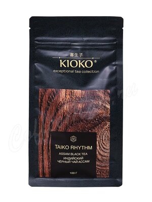 Чай Kioko Taiko Rhythm черный индийский Ассам листовой 100 г