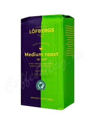 Кофе Lofberg Lila молотый Medium In-Cup 500 г