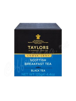 Чай Taylors листовой черный Шотландский завтрак 125г