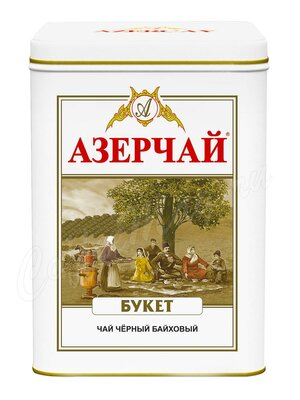 Чай Азерчай Букет черный 200 г ж/б
