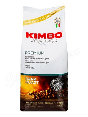 Кофе Kimbo Premium в зернах 1 кг